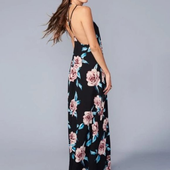 Show Me Your Mumu XS NWT Flower Hour Maxi Dress Flirtini Floral Bohemian - Picture 4 of 10